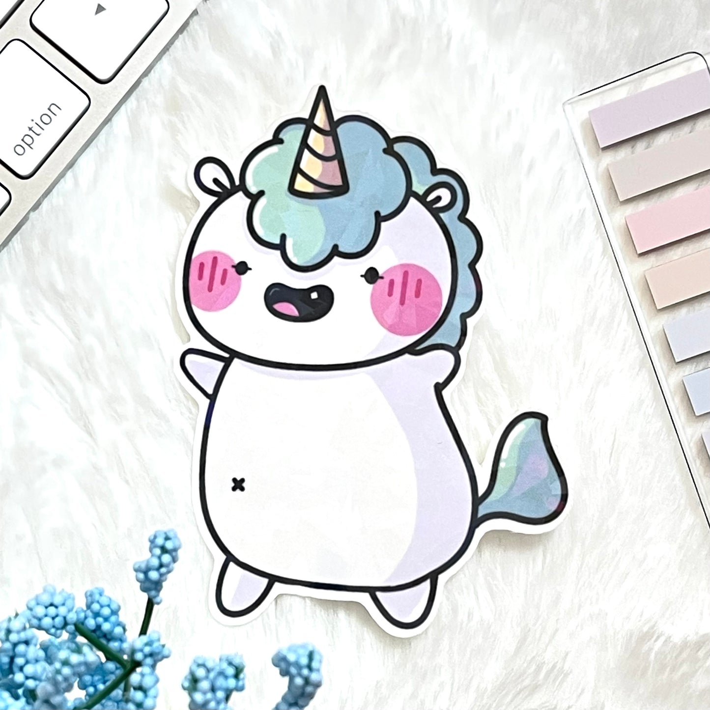 Spirit Animal Unicorn Mascot-Die-Cut Vinyl Sticker