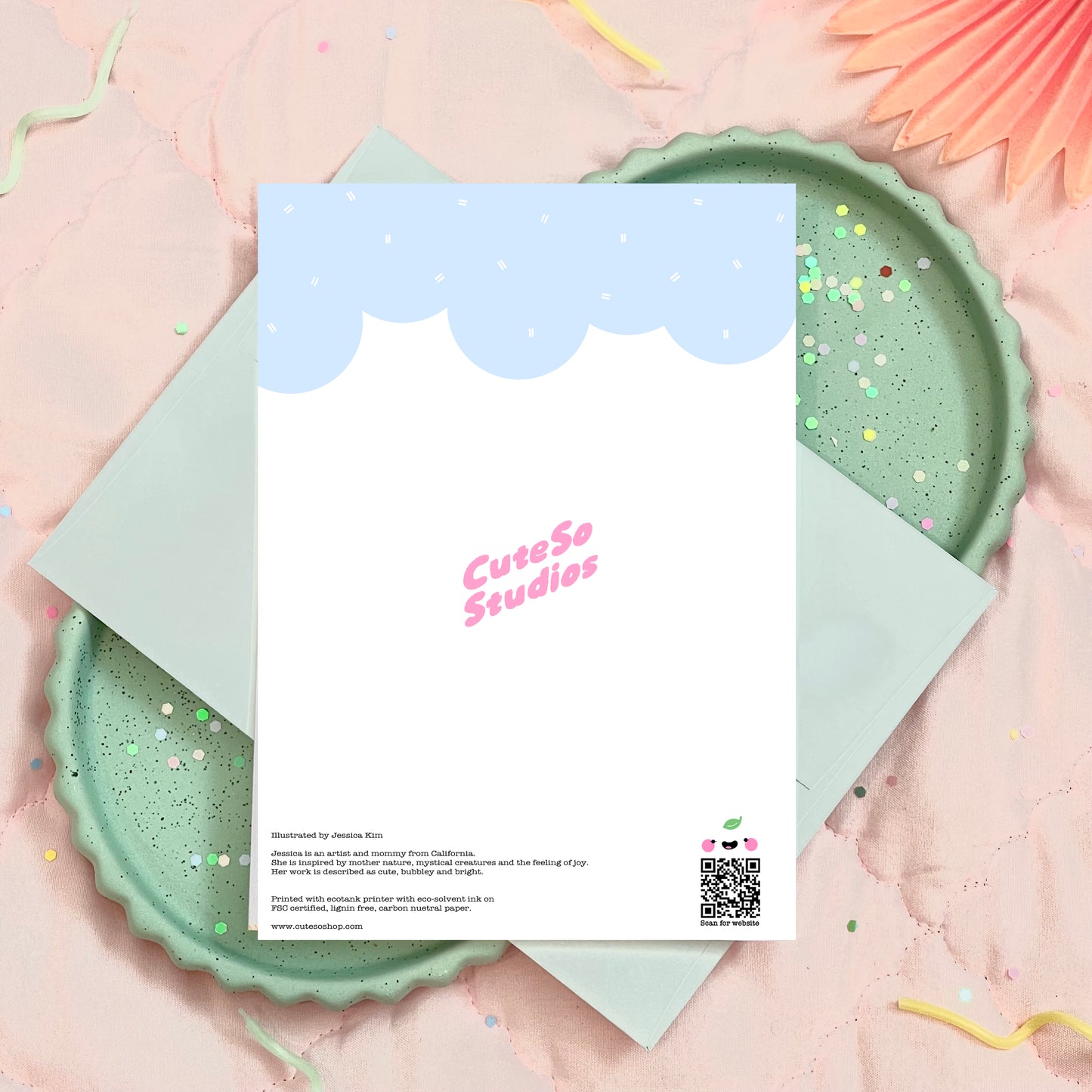 Happy Capy Capybara Baby Shower Greeting Card for him/her/they/them